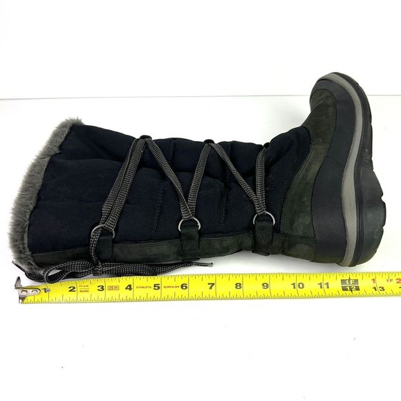 TIMBERLAND Womens Boots Faux Fur Lined Tall Warm Winter Snow Boots Size 6.5 - Picture 7 of 10